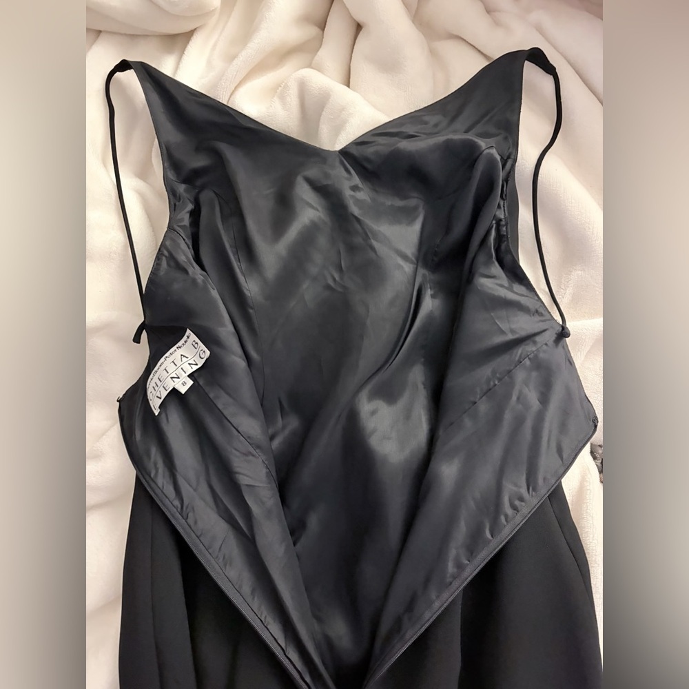 Vintage Chetta B Evening Dress Size 8 - Picture 4 of 11